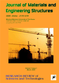  Civil Engineering journal
