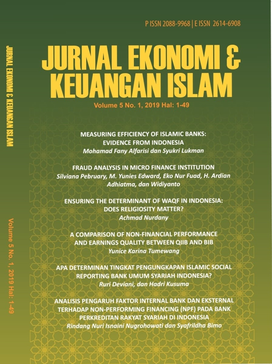  and Islamic Finance Frequency  journal